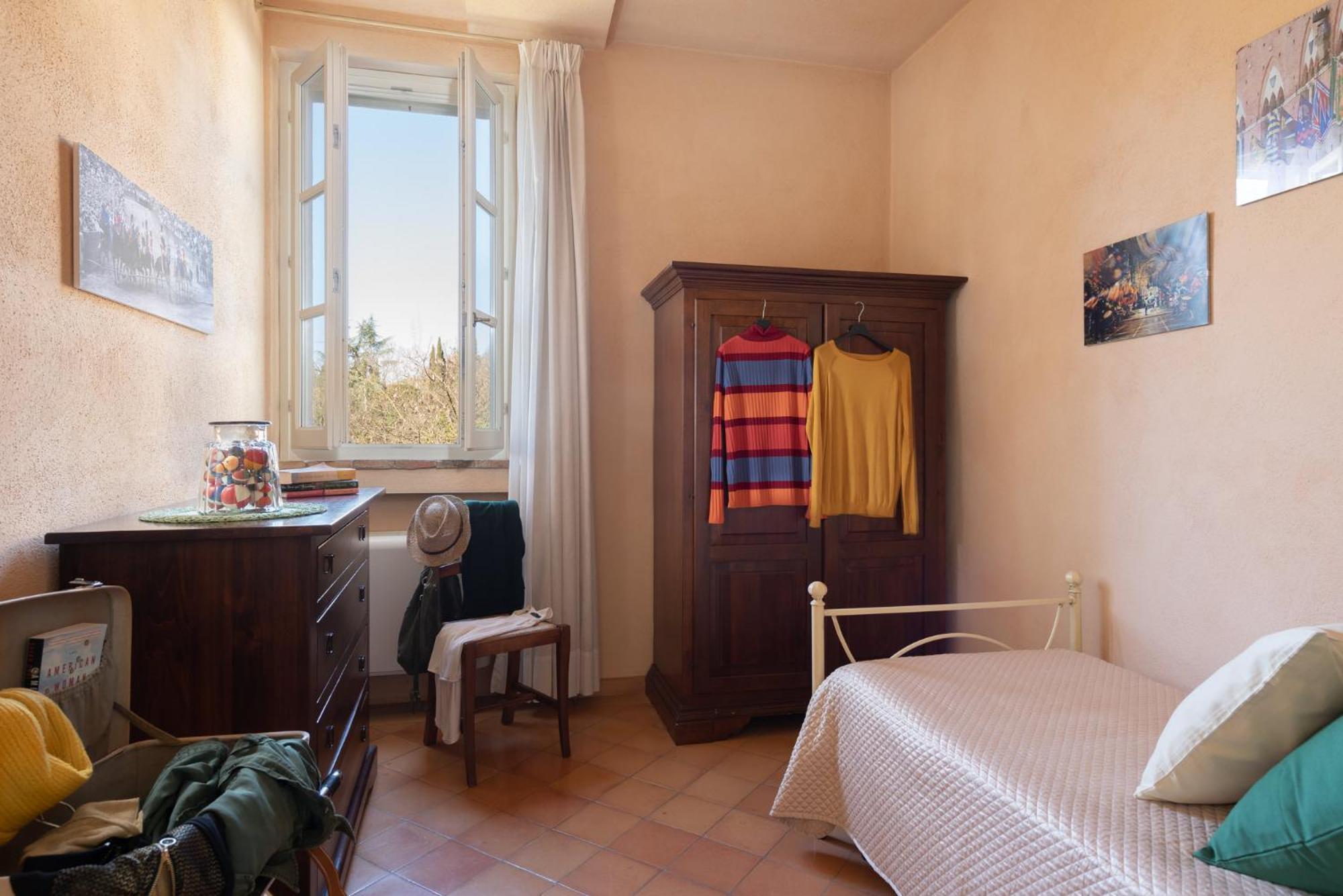 Villa Il Borghetto Сиена Стая снимка