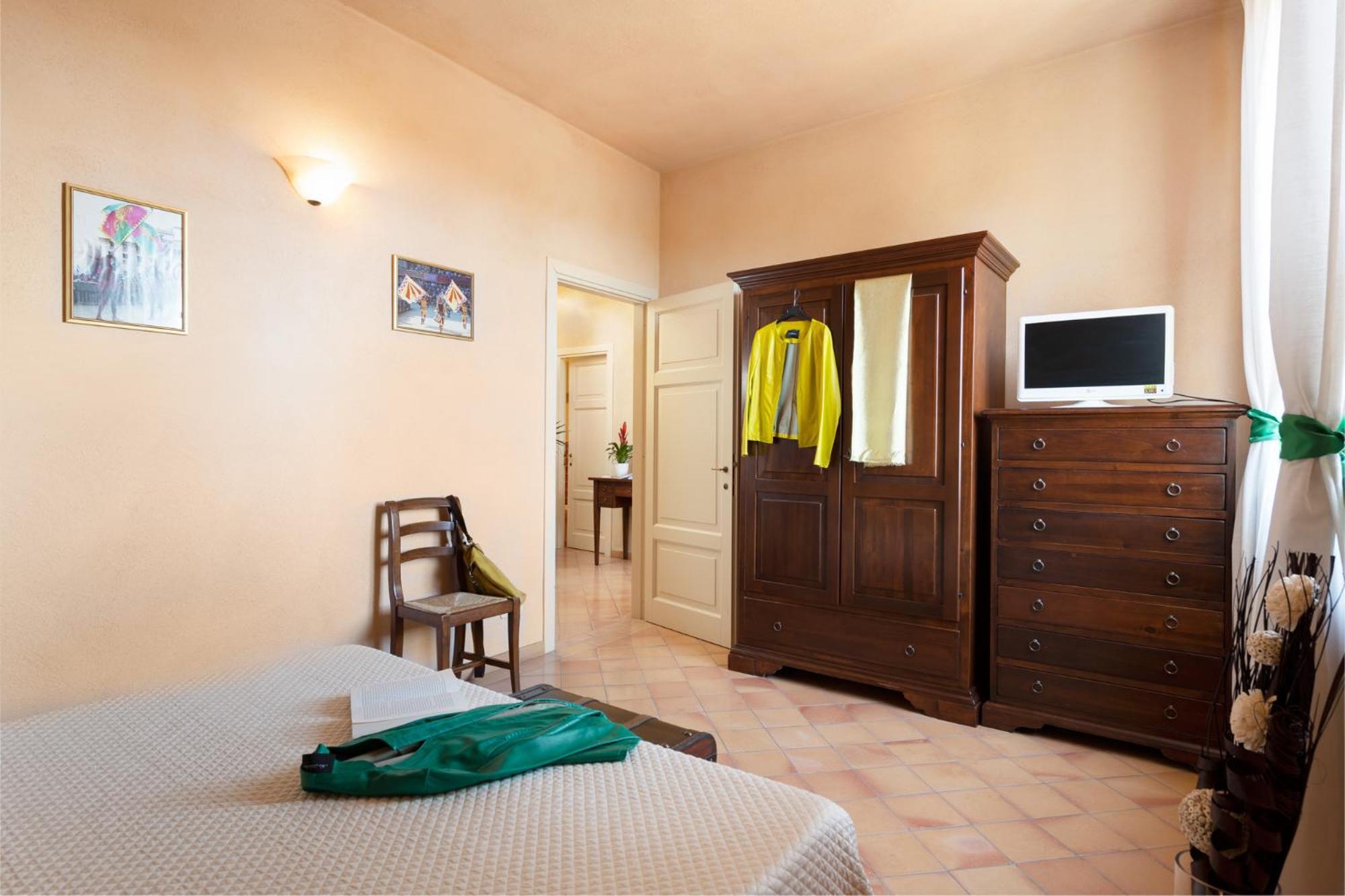 Villa Il Borghetto Сиена Стая снимка