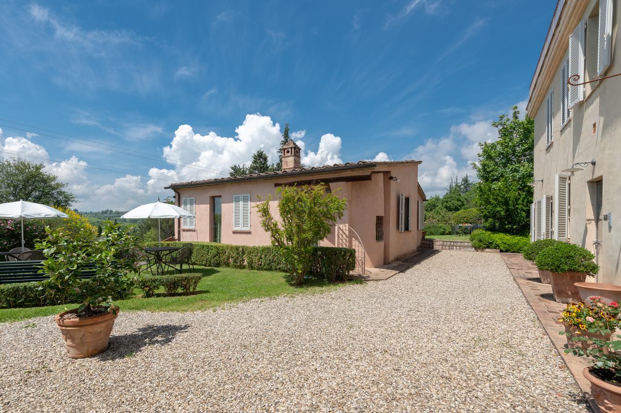 Villa Il Borghetto Сиена Екстериор снимка