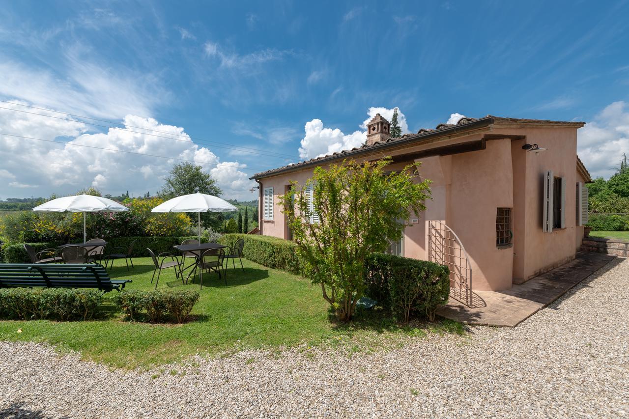Villa Il Borghetto Сиена Екстериор снимка