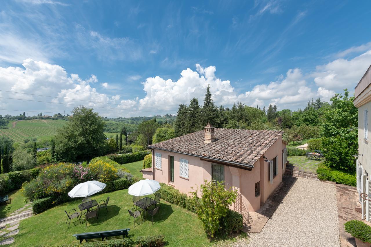 Villa Il Borghetto Сиена Екстериор снимка