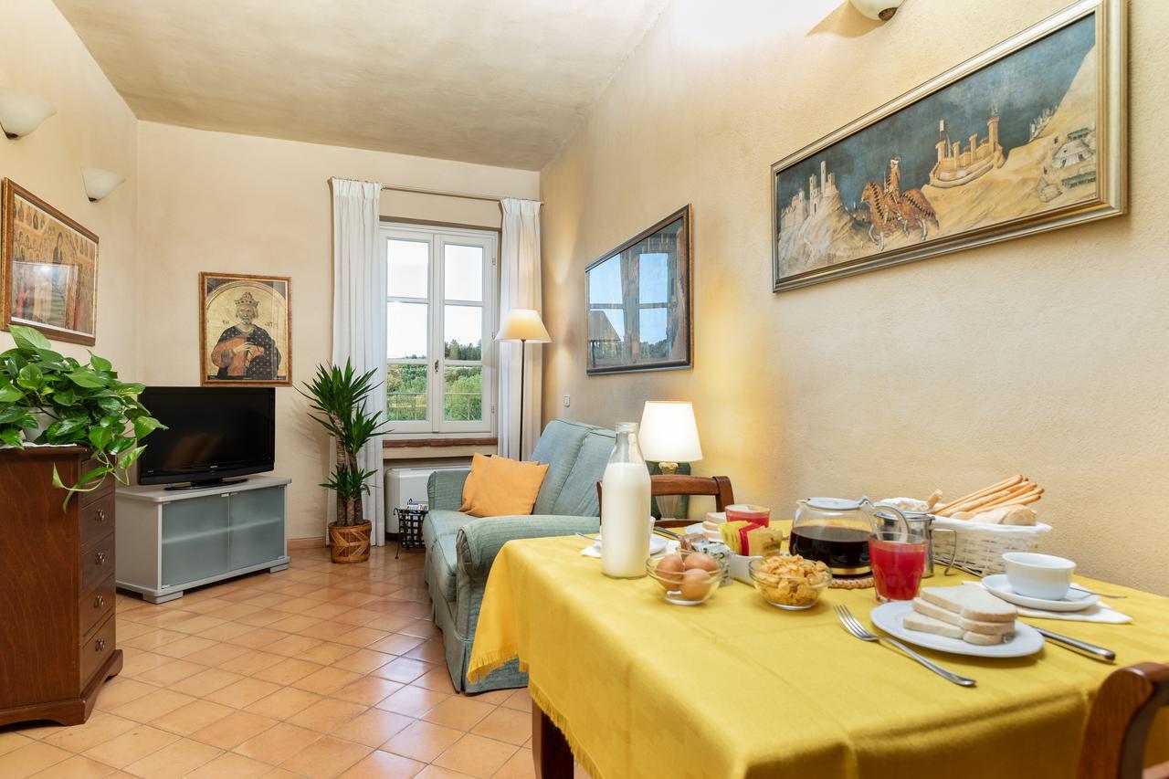 Villa Il Borghetto Сиена Екстериор снимка
