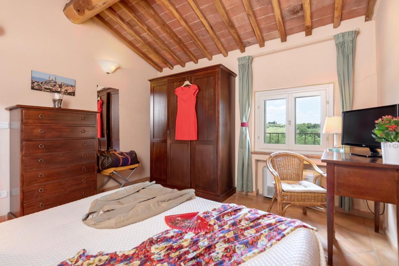 Villa Il Borghetto Сиена Екстериор снимка